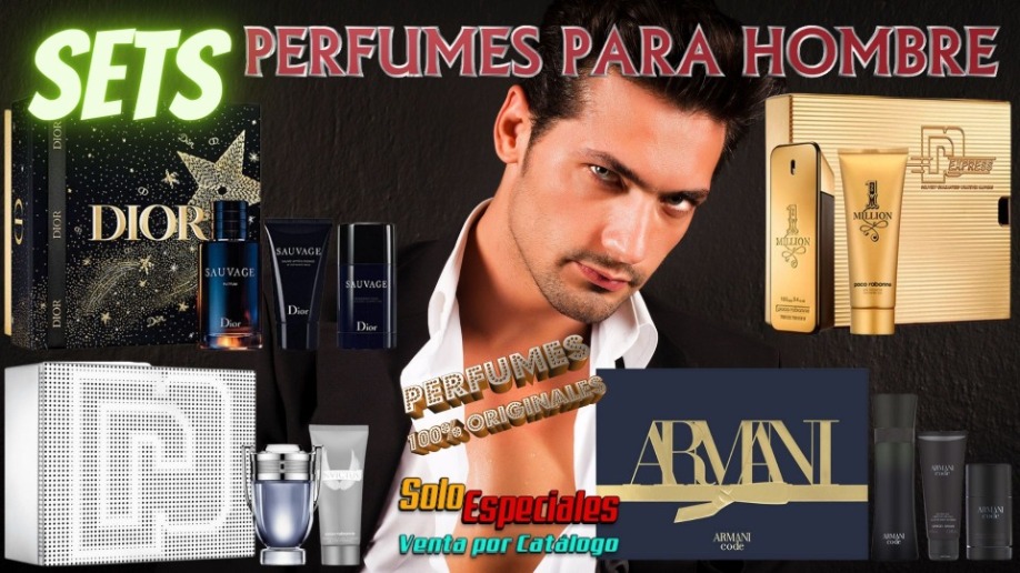Set de Perfumes Para Hombre